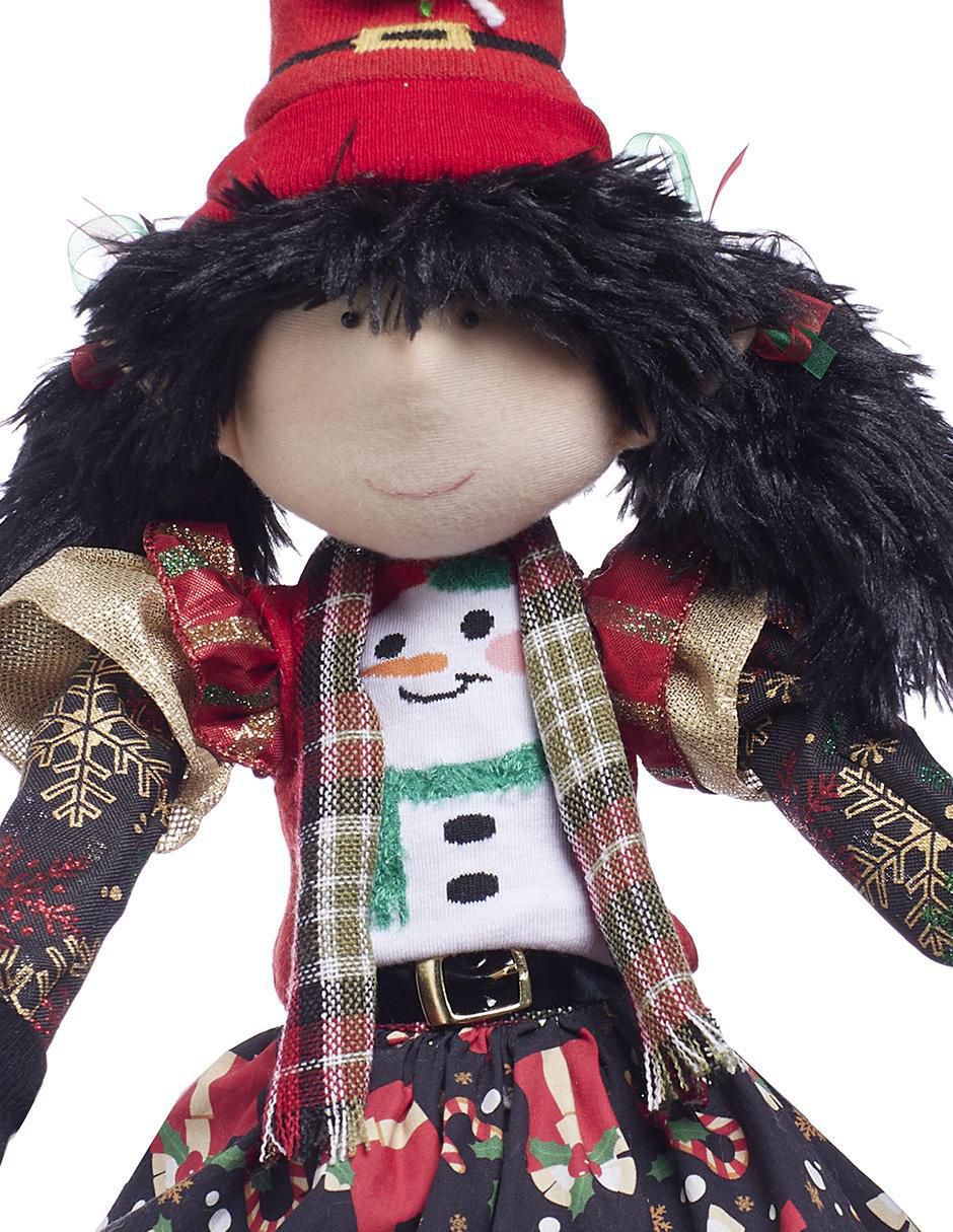 Ornamento navidad duende Merry Fashion 3