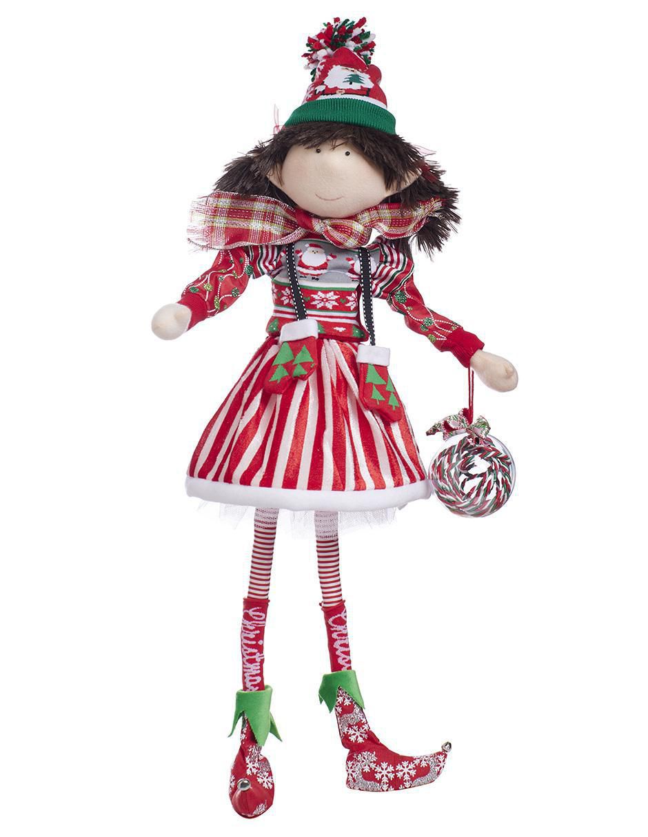 Ornamento navidad duende Merry Fashion Ornamento navidad duende Merry Fashion