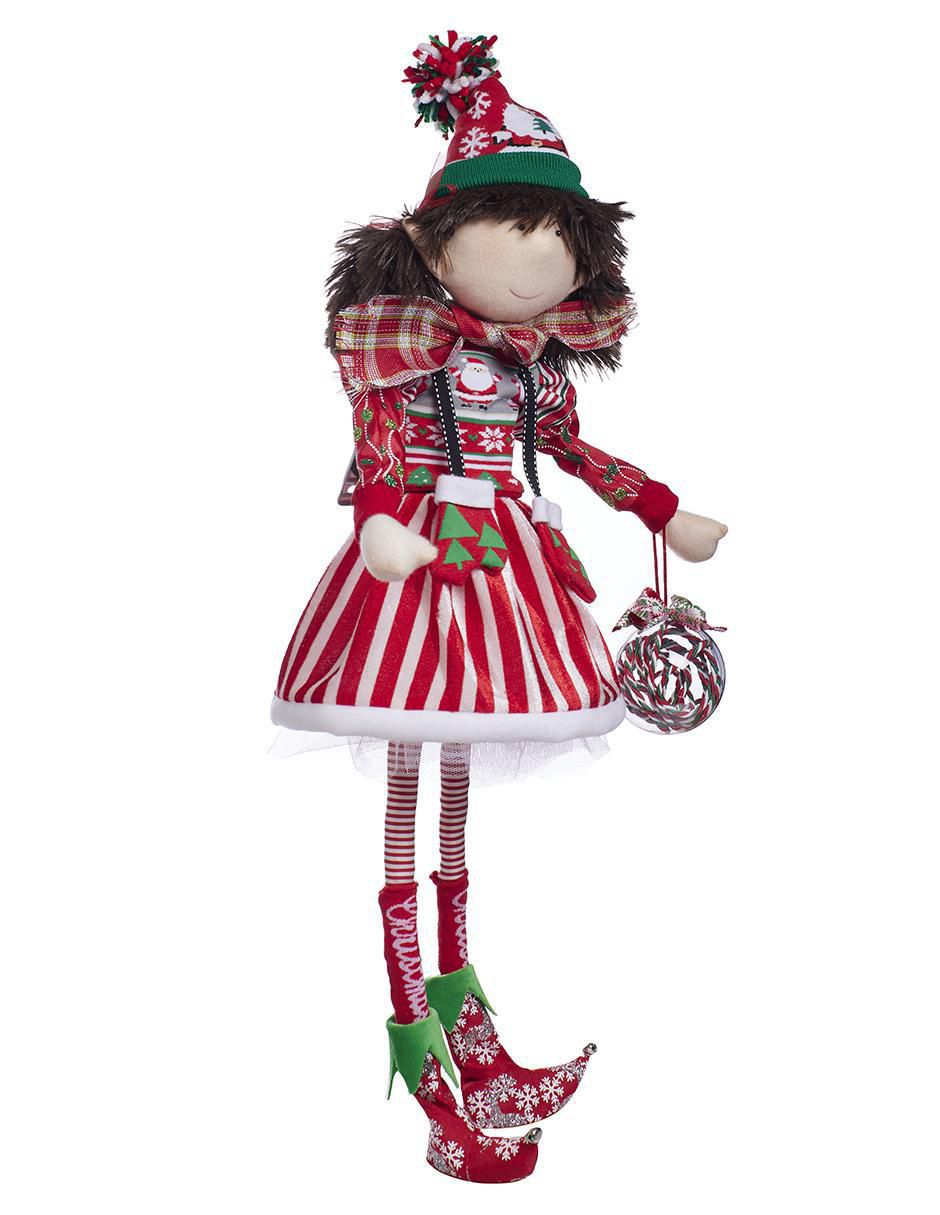 Ornamento navidad duende Merry Fashion 4
