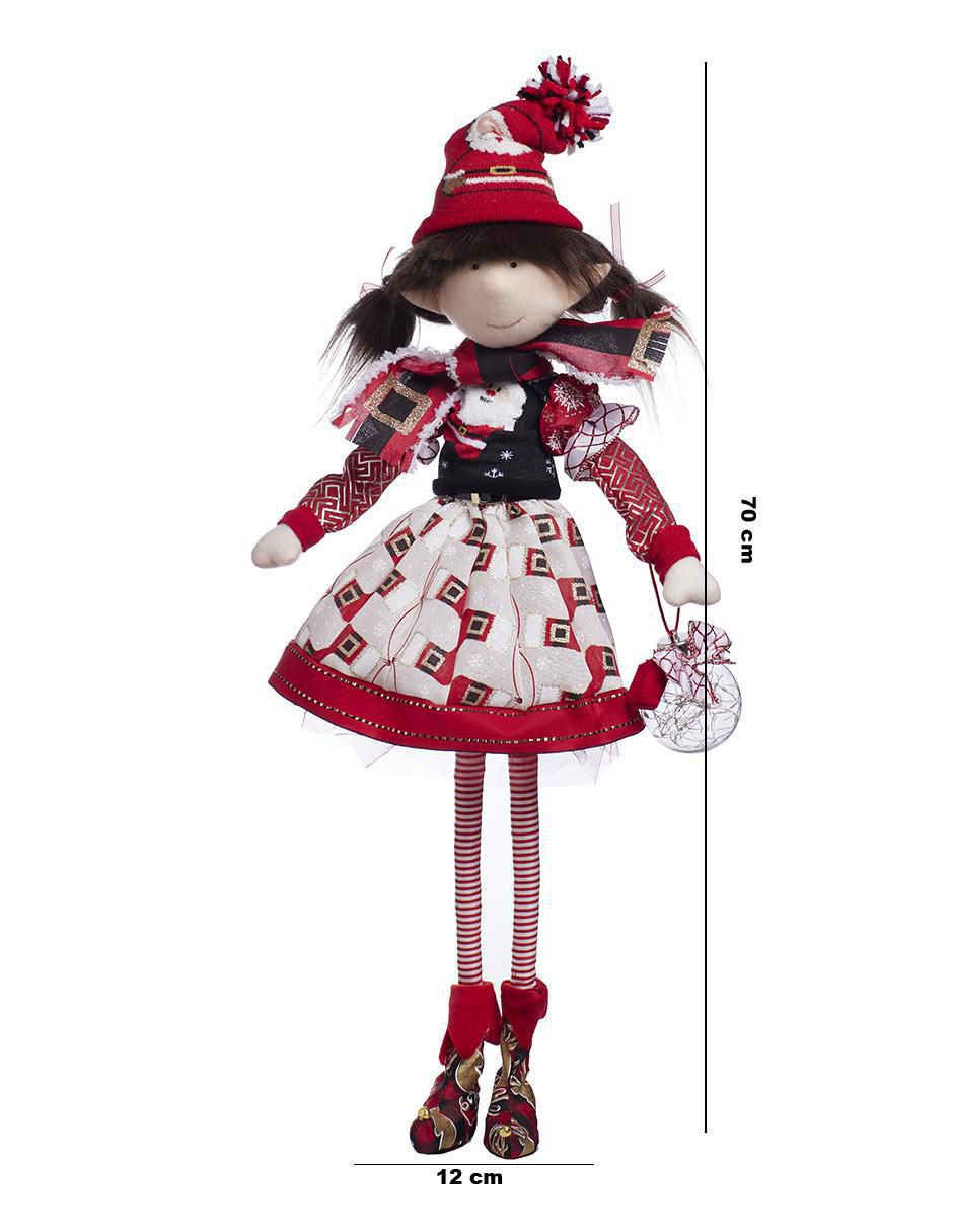 Ornamento navidad duende Merry Fashion 6