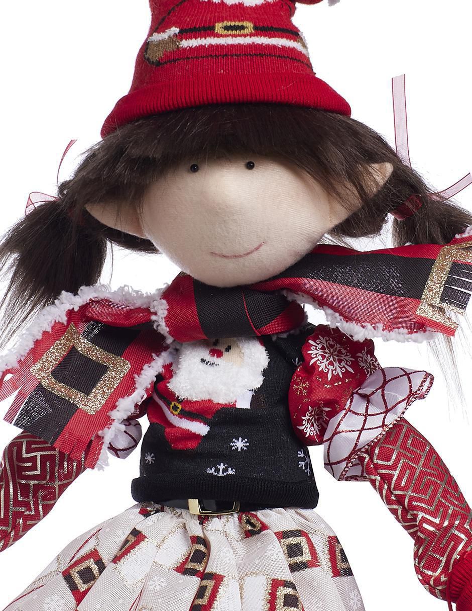 Ornamento navidad duende Merry Fashion 3