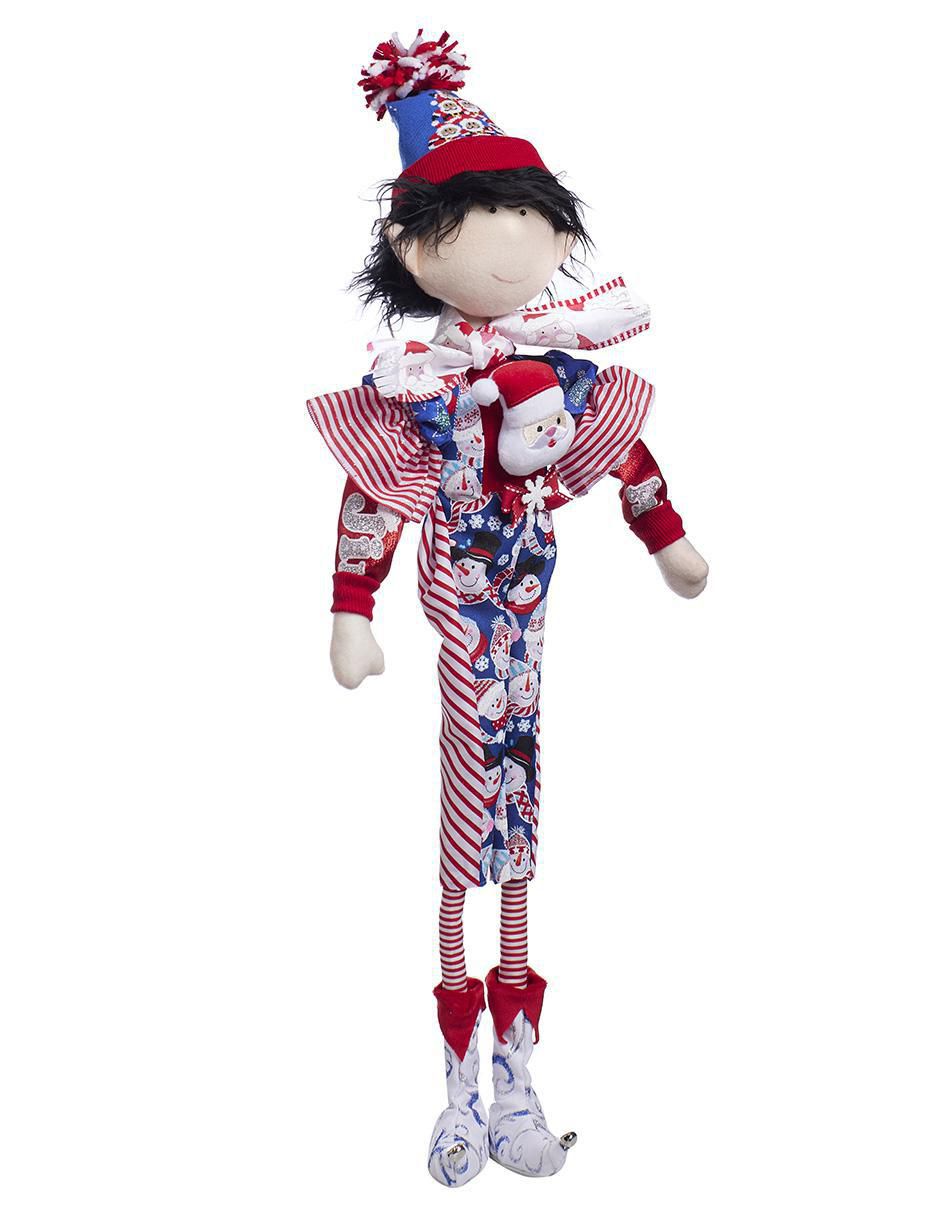 Ornamento navidad duende Merry Fashion 4
