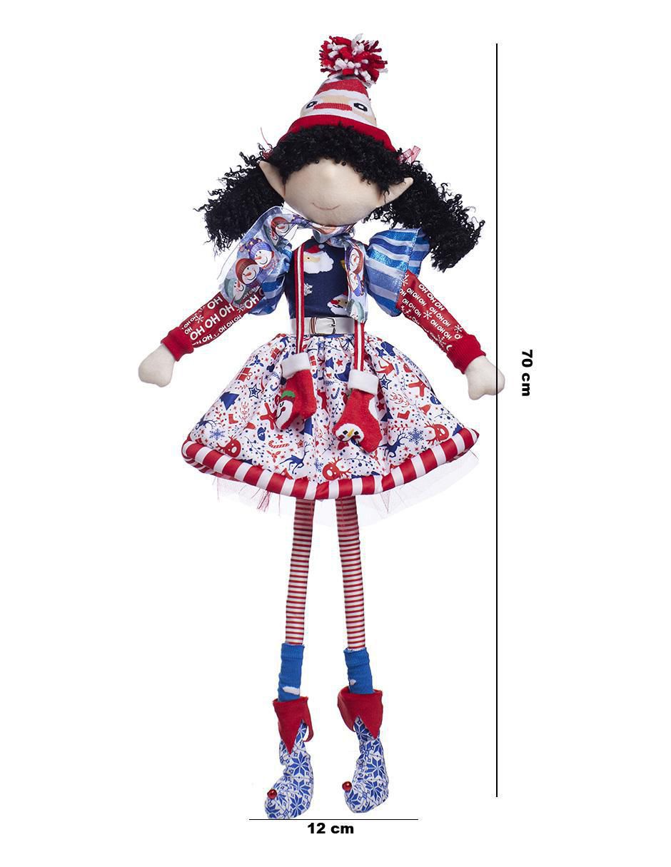 Ornamento navidad duende Merry Fashion 5