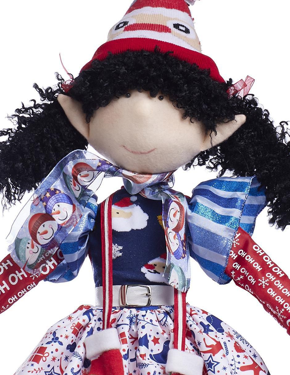 Ornamento navidad duende Merry Fashion 3