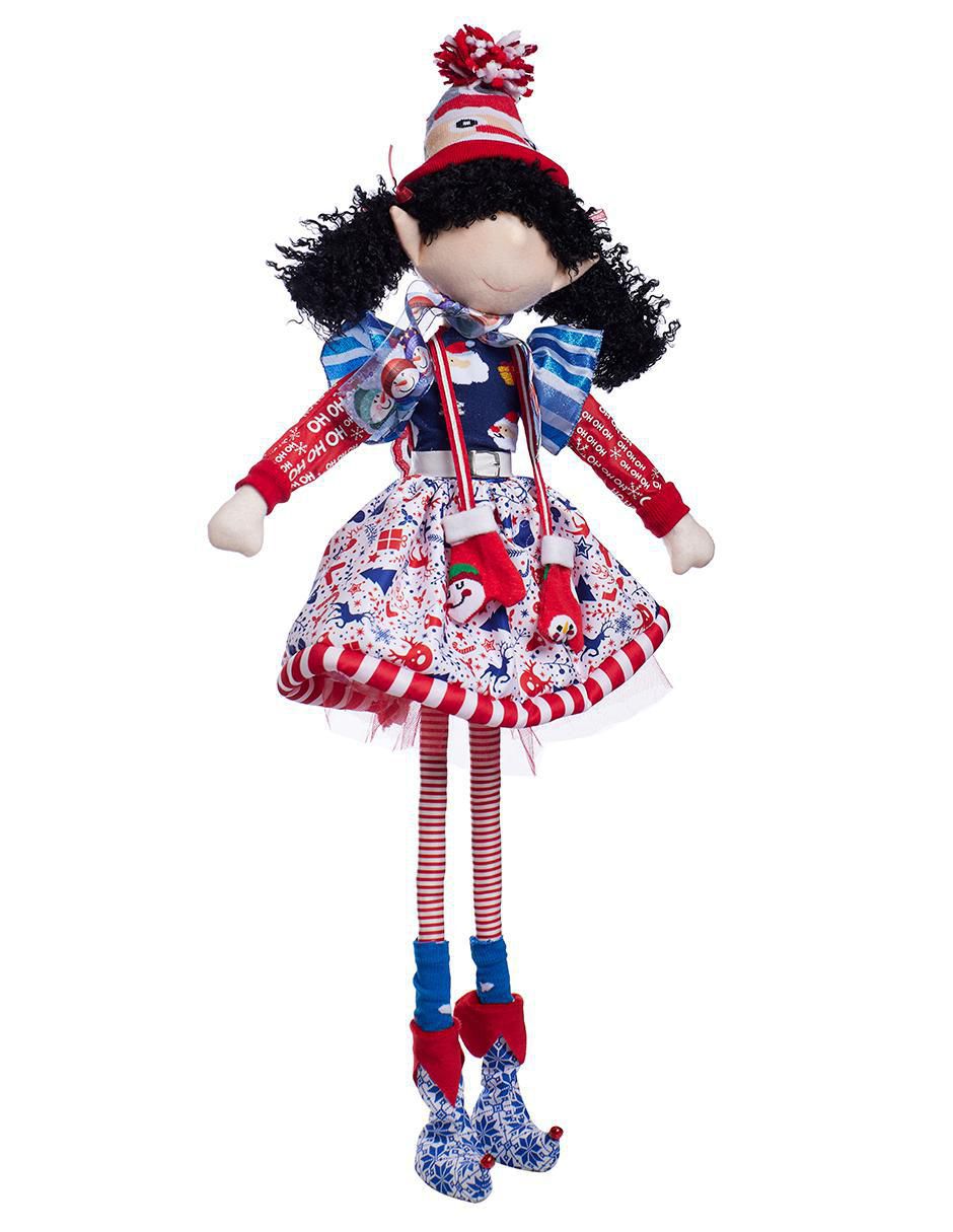 Ornamento navidad duende Merry Fashion 4