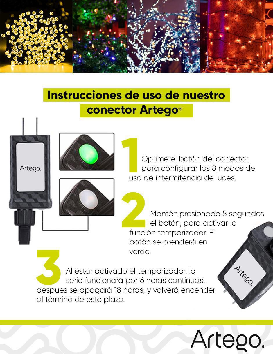 Serie LED con 300 focos 7