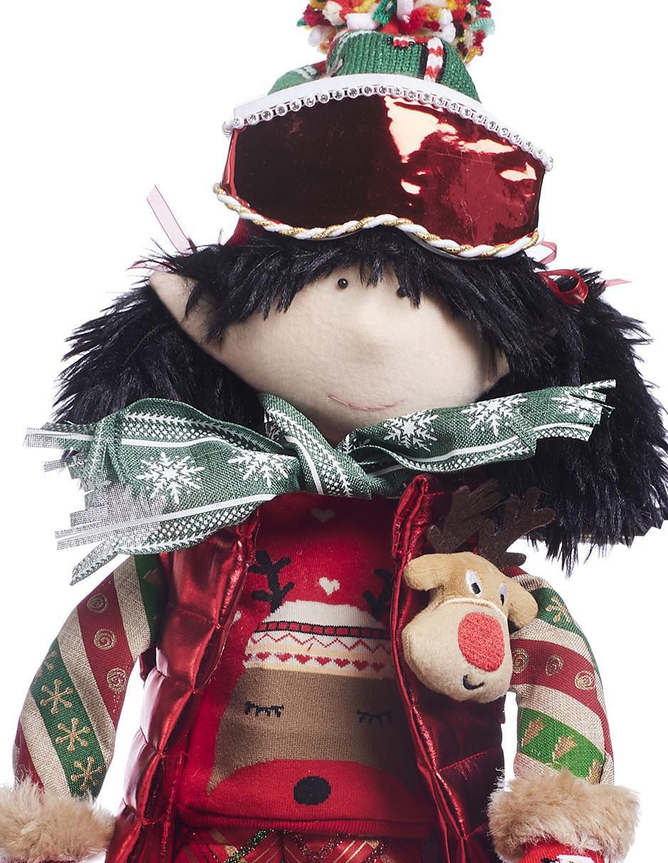 Ornamento navidad duende Xmas Ski 2