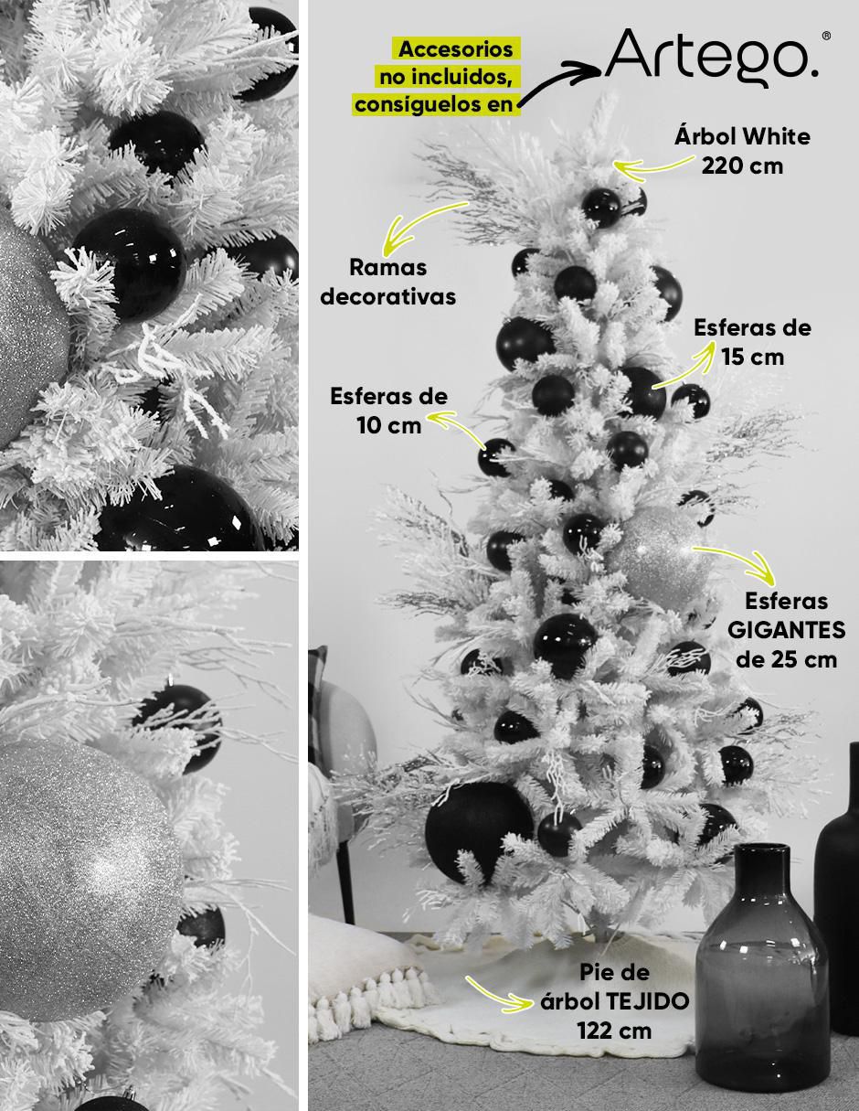 Árbol de navidad Semi Nevado 5