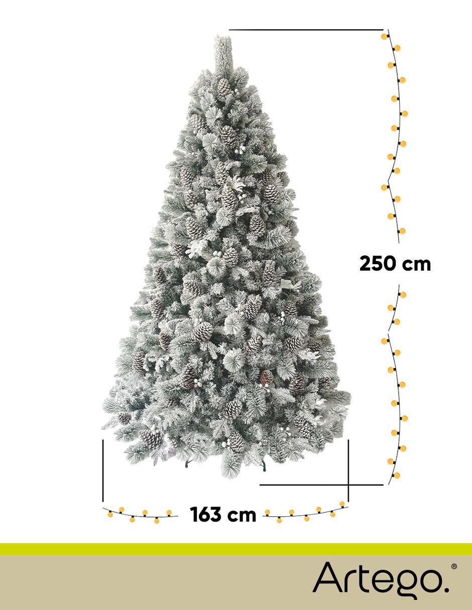 Árbol de navidad Alberta 250 8