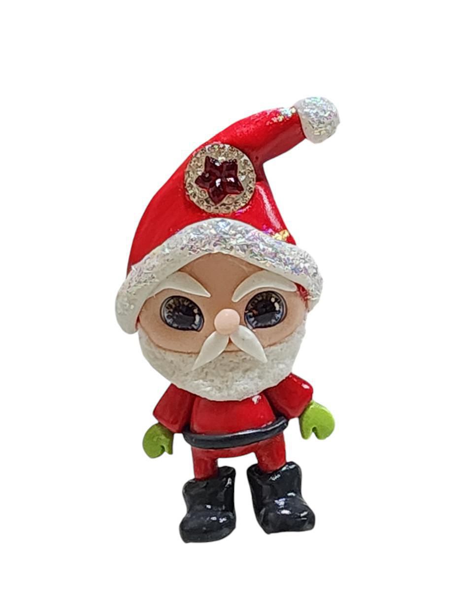 Portarretrato Santa Claus de cristal para 1 foto 4