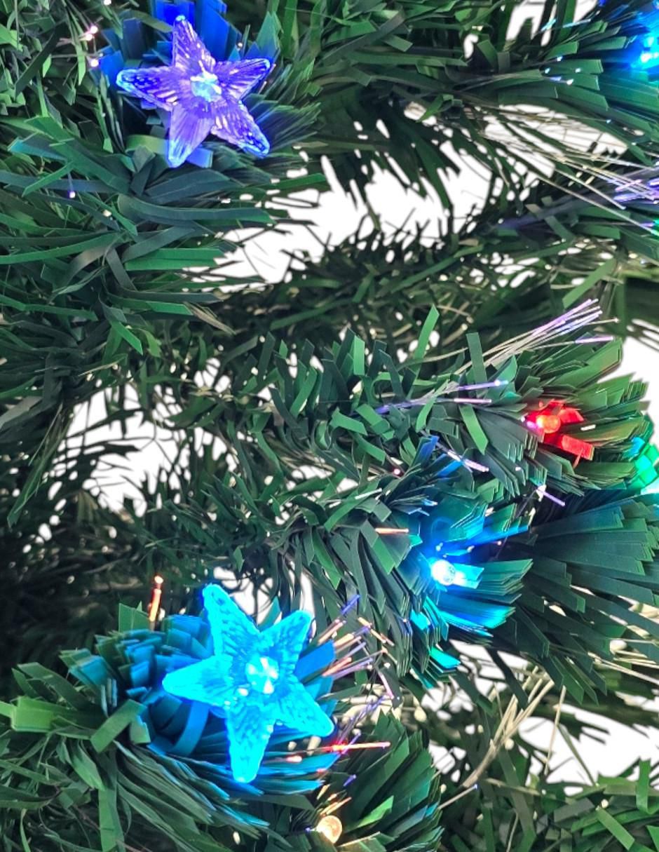 Árbol de navidad Ultrabrillante de plástico con 200 luces 4