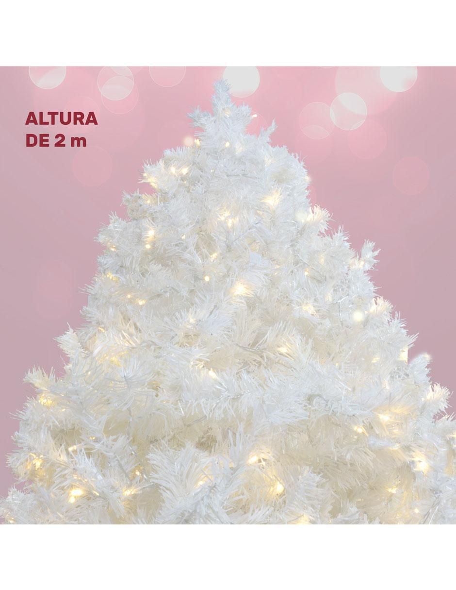 Árbol de navidad de plástico con 300 luces 5