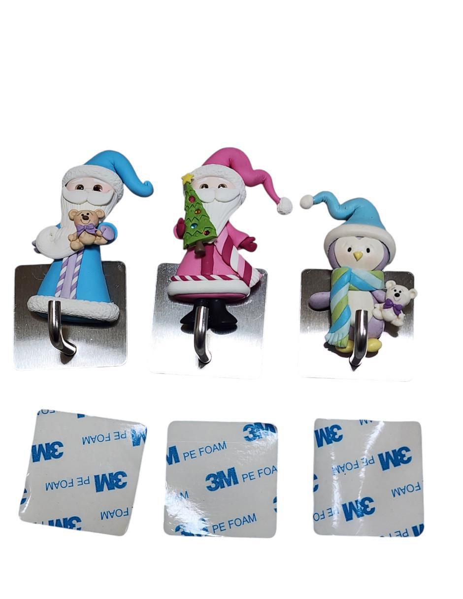 Set de figura decorativa de muñeco Santa Claus 5