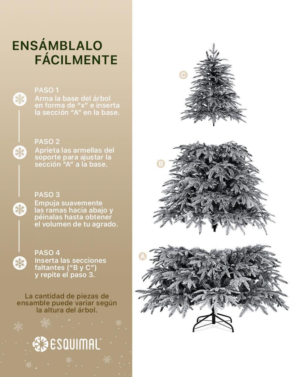 Árbol de navidad Cedro Del Himalaya Nevado 2