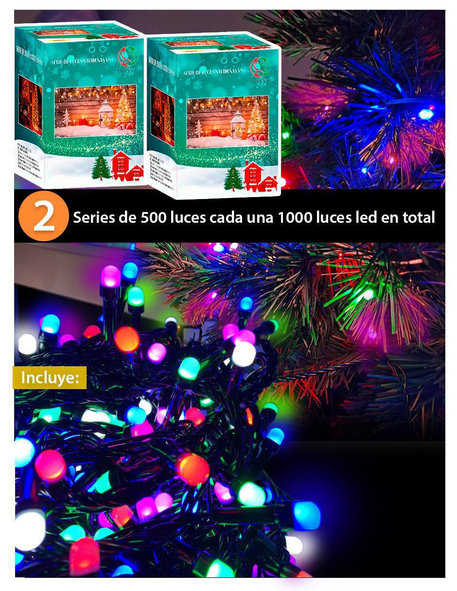 Set luces LED Dosyu Technology dy-ice500l-v8-2pzs con 1000 focos