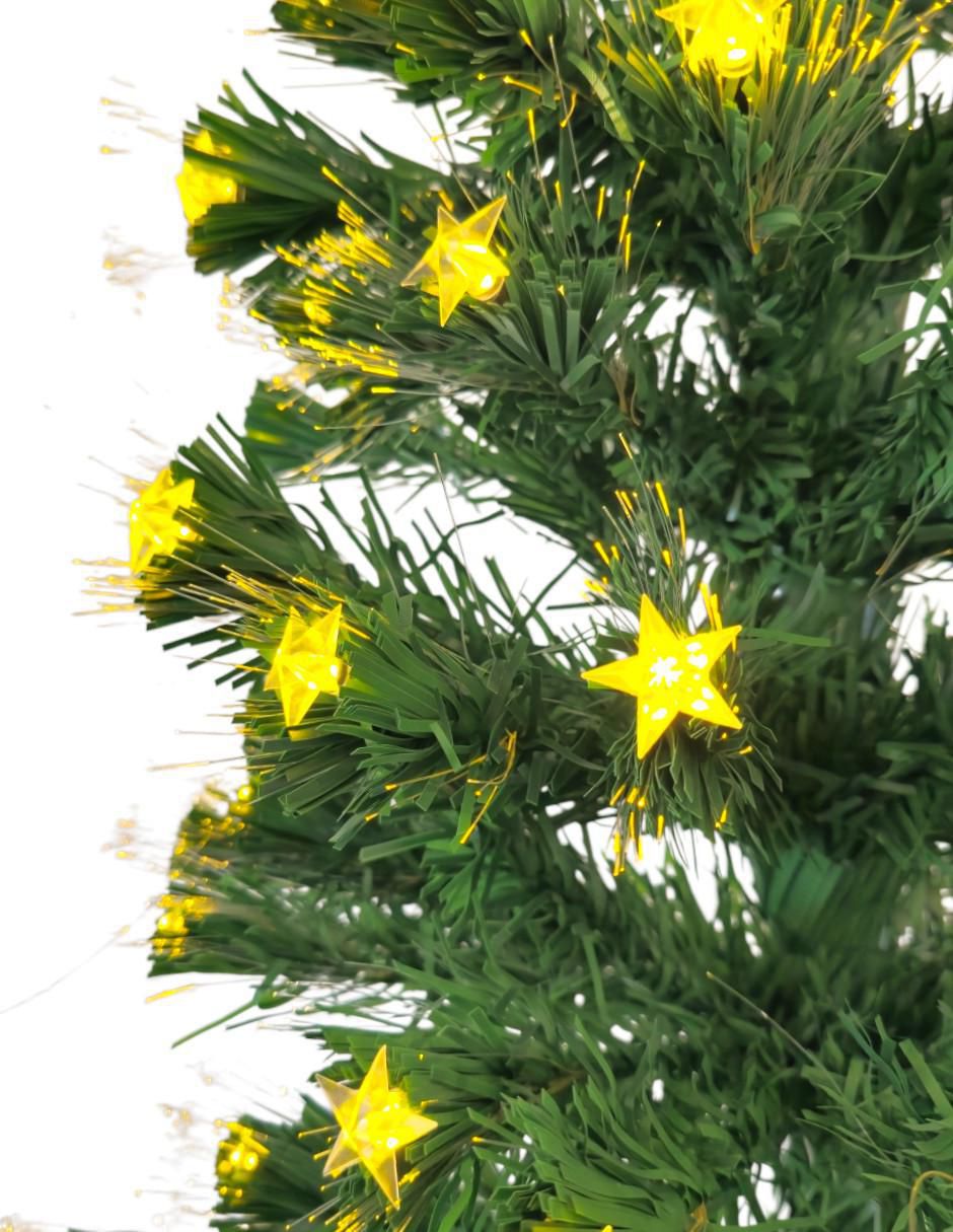 Árbol de navidad Ultrabrillante de plástico con 200 luces 7
