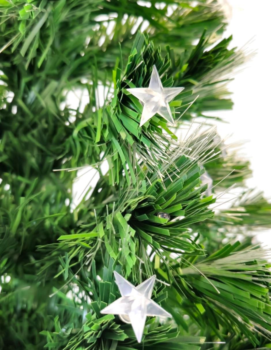 Árbol de navidad Ultrabrillante de plástico con 200 luces 9