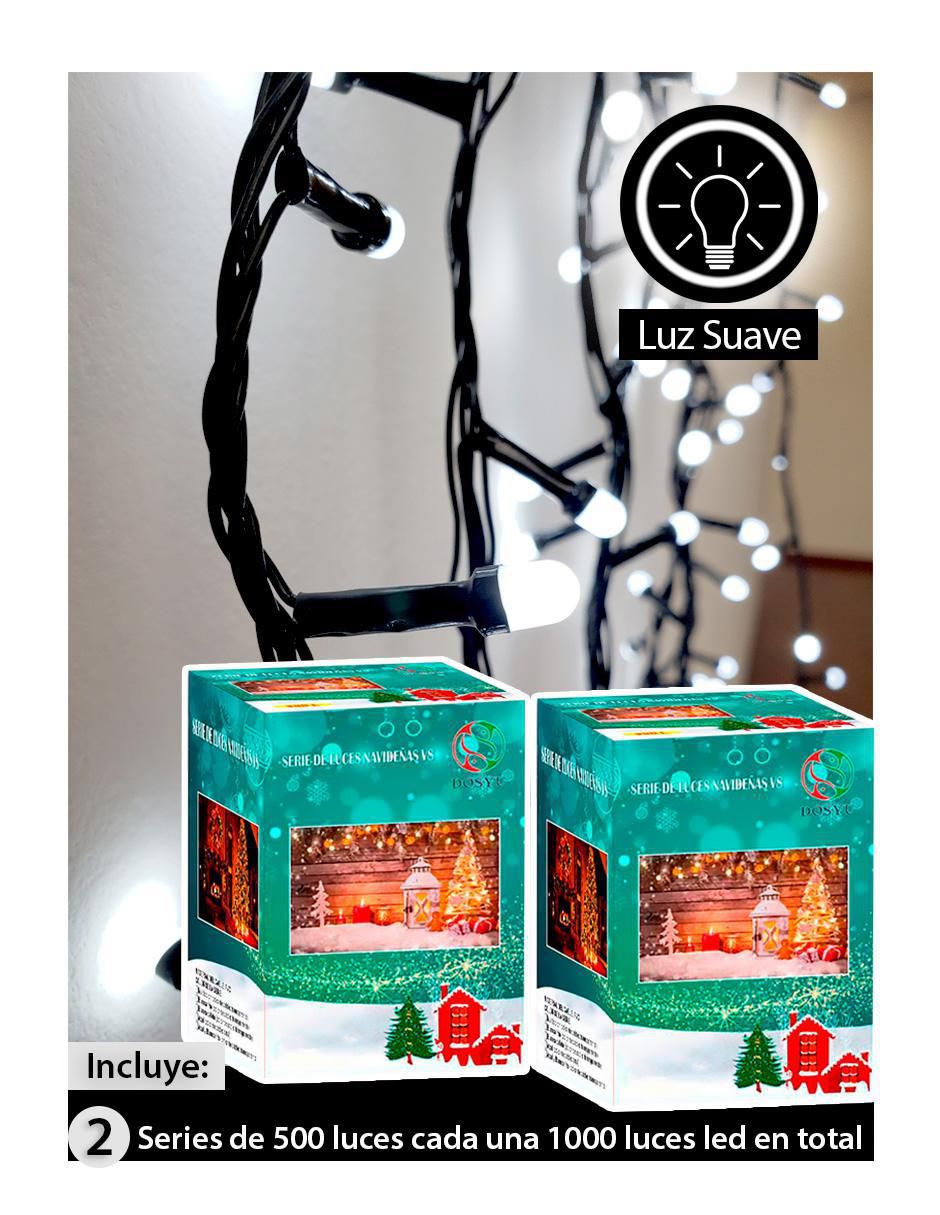 Set luces led con 1000 focos 4