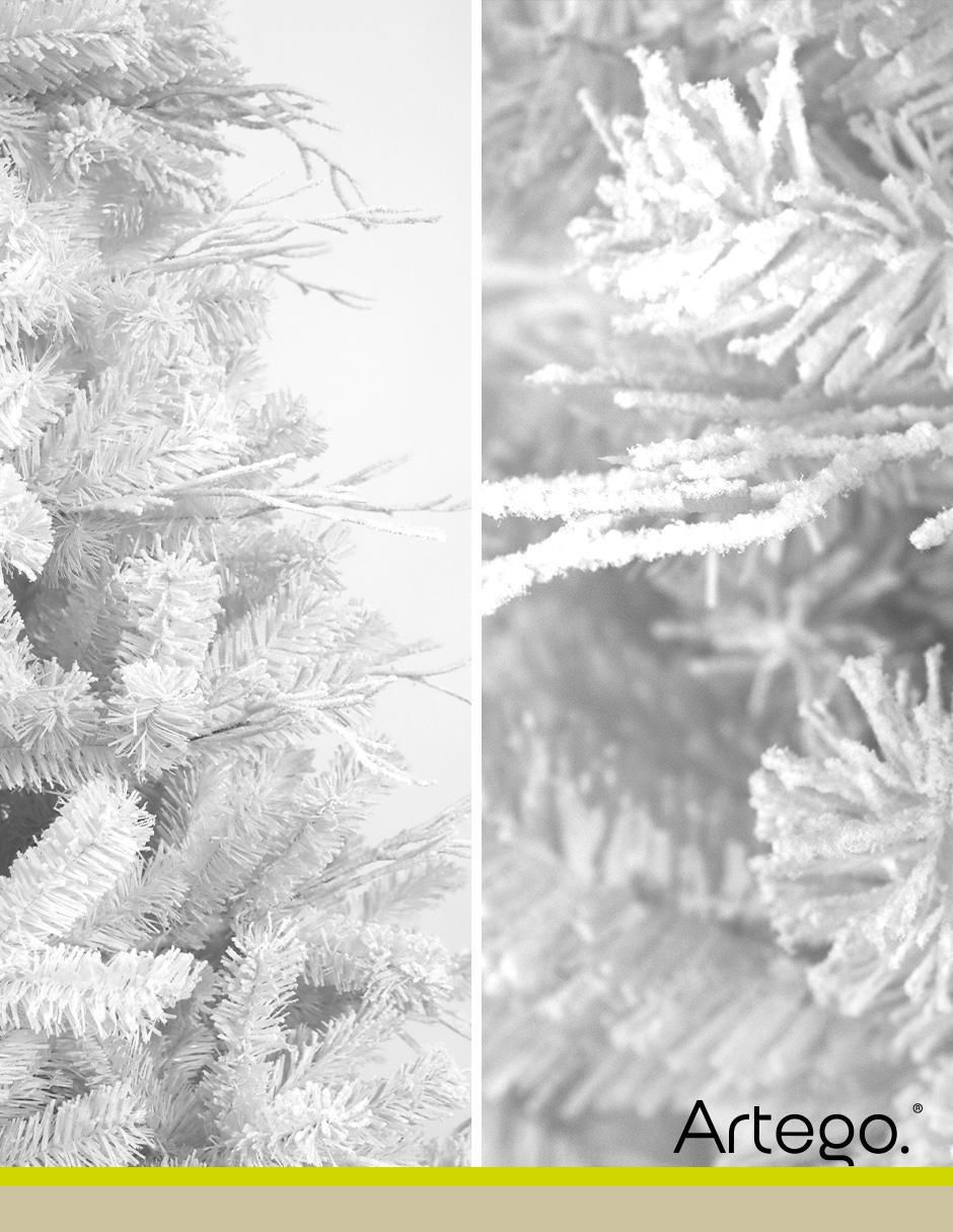 Árbol de navidad White Semi Nevado 2