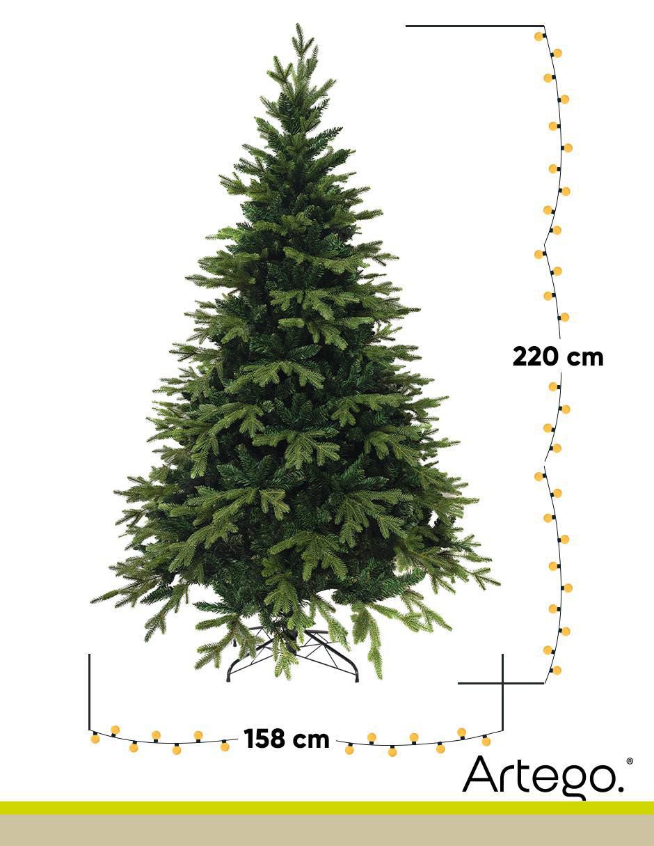Árbol de navidad Ponderosa 220 8