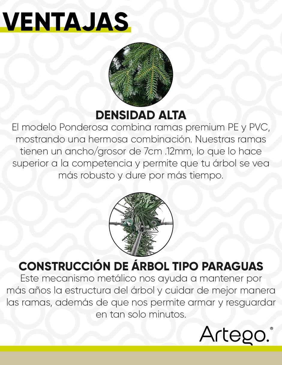 Árbol de navidad Ponderosa 220 6