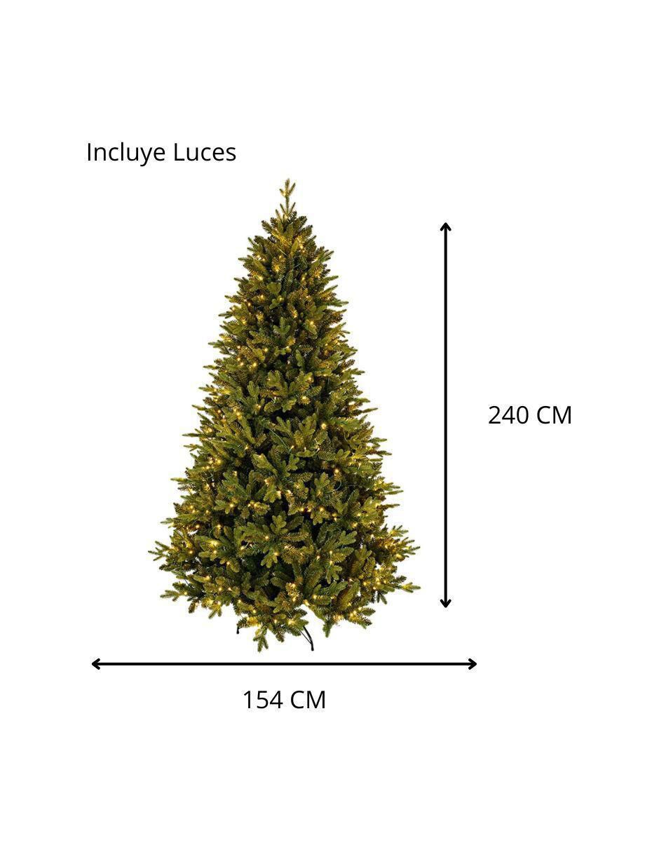 Árbol de navidad Sitka con 1500 luces 2