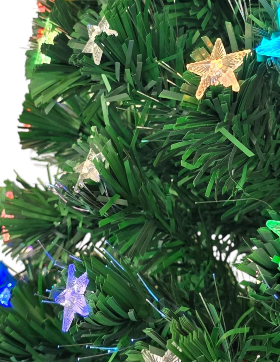 Árbol de navidad Ultrabrillante de plástico con 240 luces 6