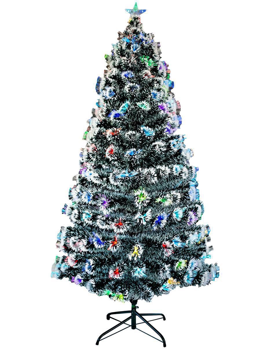 Árbol de navidad Ultrabrillante de plástico con 200 luces
