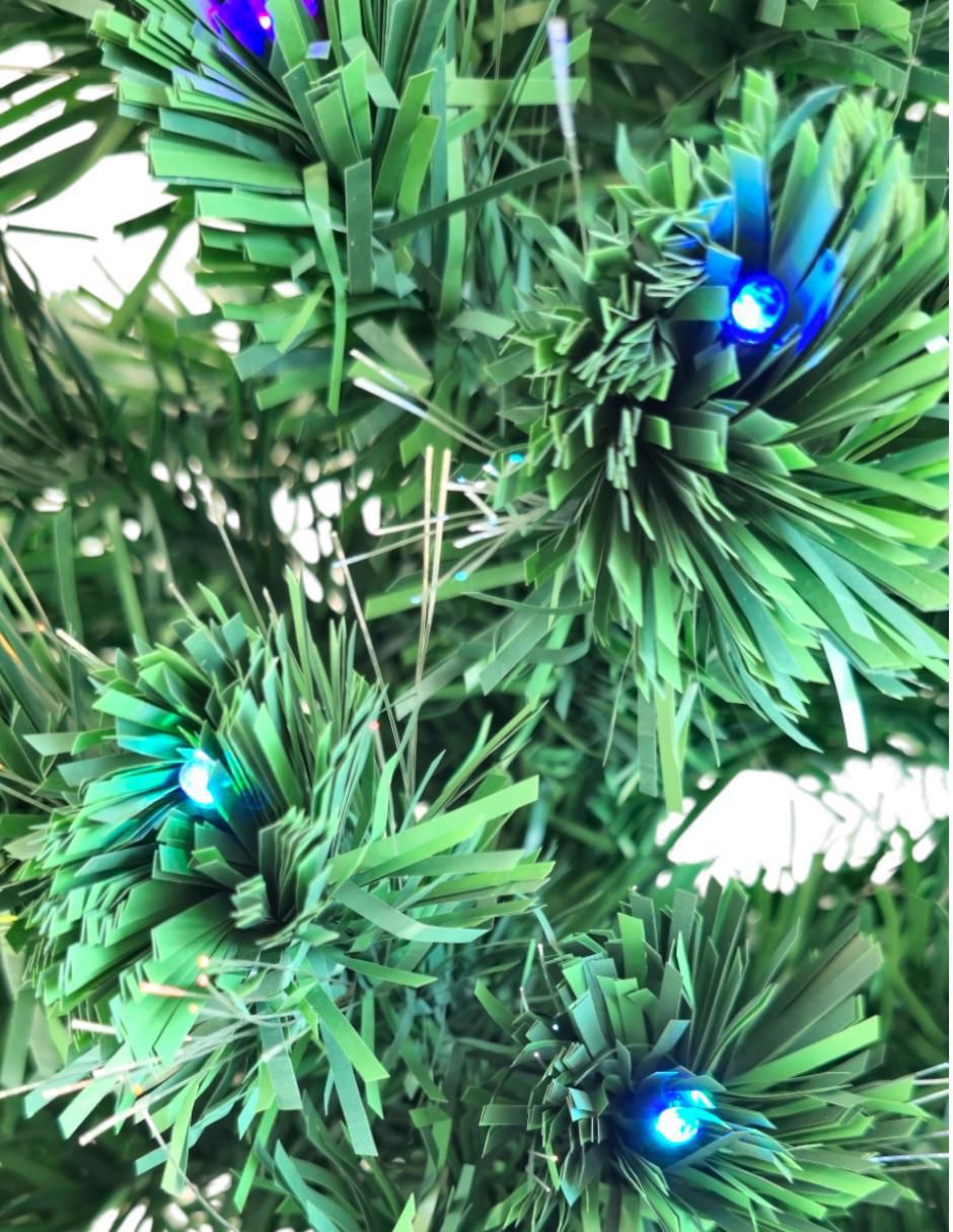 Árbol de navidad Ultrabrillante de plástico con 240 luces 5