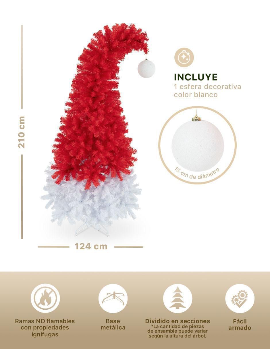"árbol de navidad" esquimal más esfera gigante "de" pvc "con" sin luces
