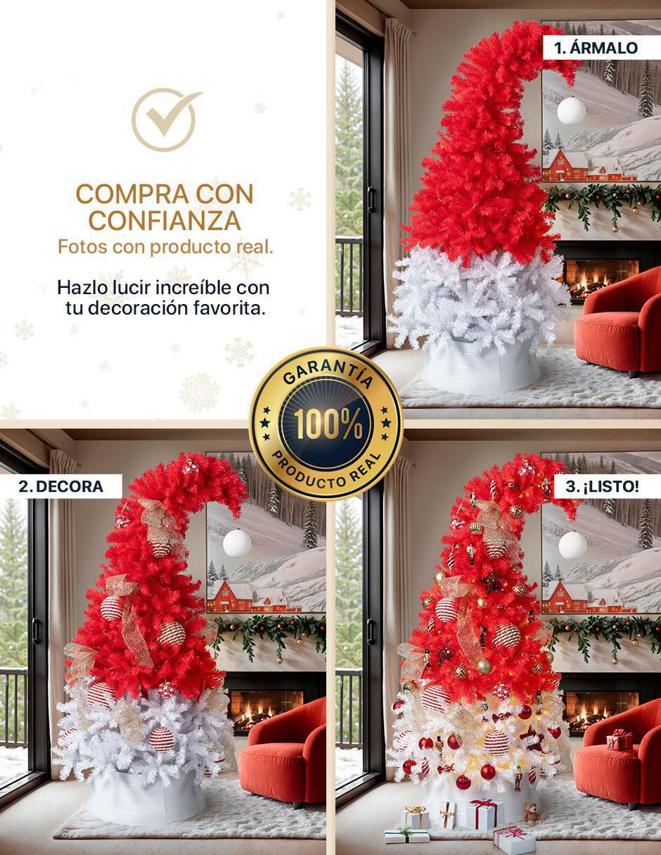 "árbol de navidad" esquimal más esfera gigante "de" pvc "con" sin luces