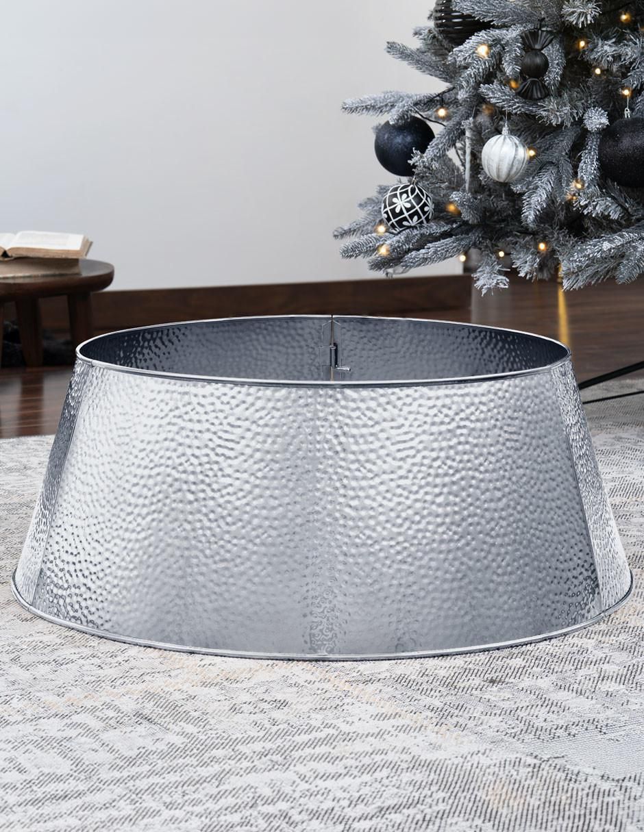 Pie de árbol Esquimal Collar metálico