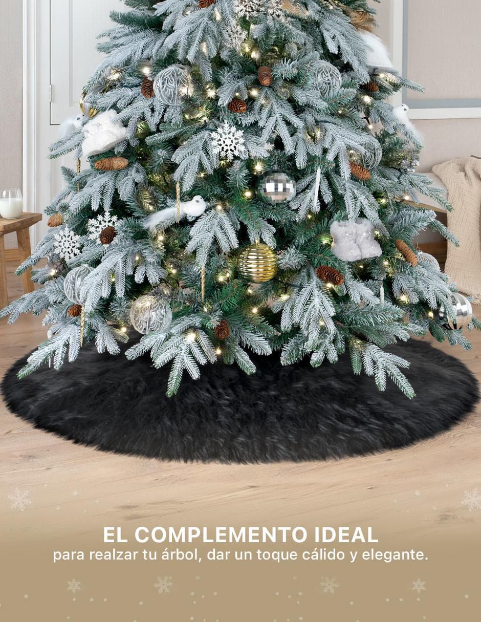 "pie de árbol" esquimal afelpado tipo piel "estampado" liso