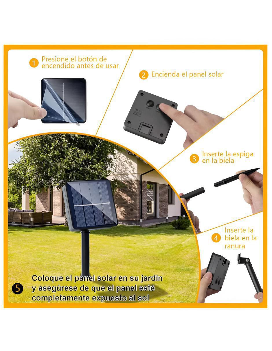 Serie LED ANR1797 con 100 focos 4