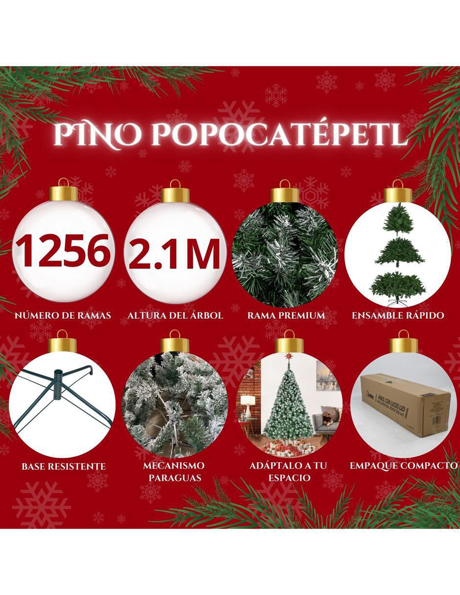 Árbol de navidad de plástico 3