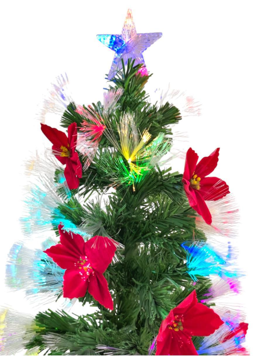 Árbol de navidad Ultrabrillante de plástico con 240 luces 4