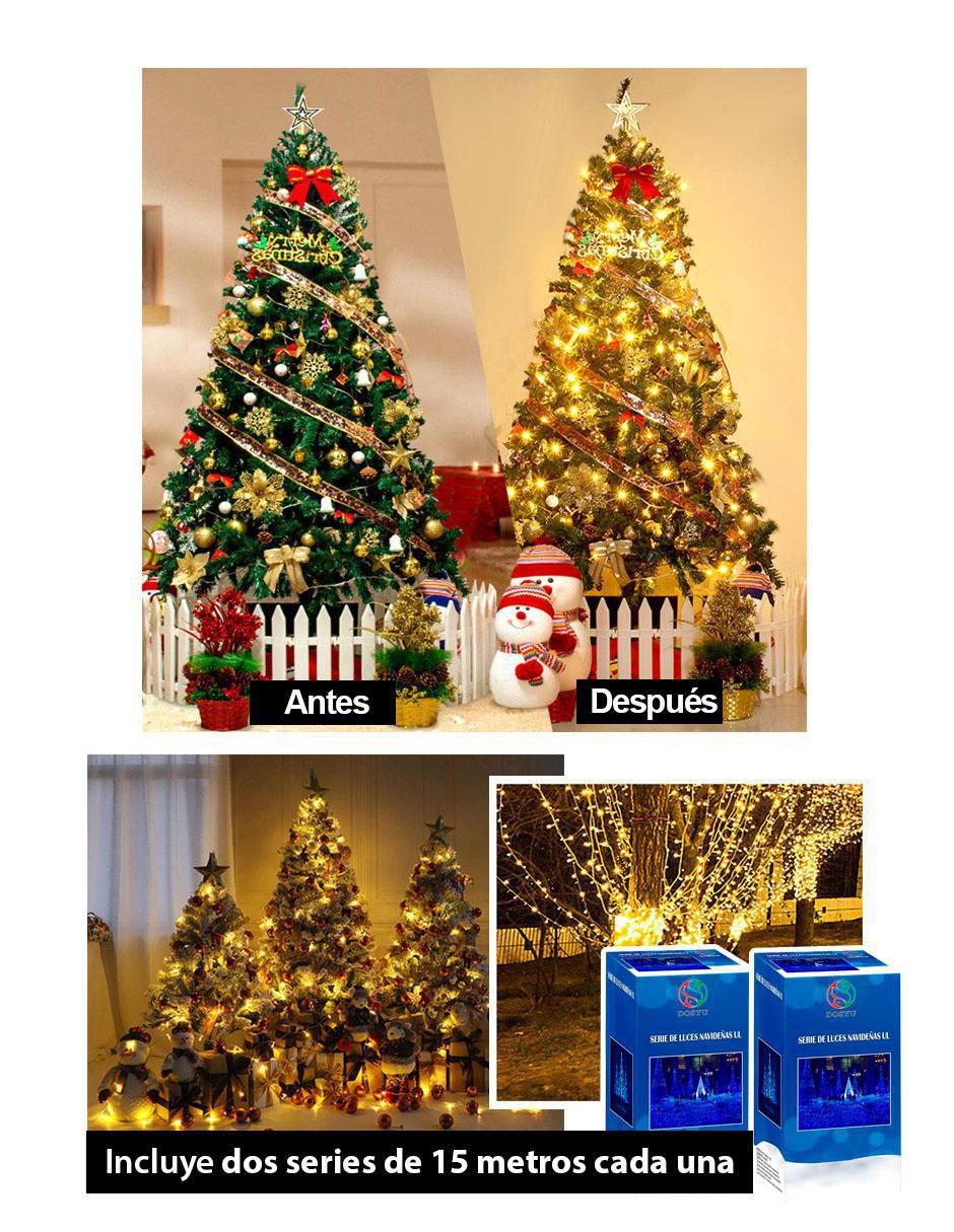 Set luces led led dosyu technology sin familia dy-ice300l-ul-2pzas "con" 300 "focos"