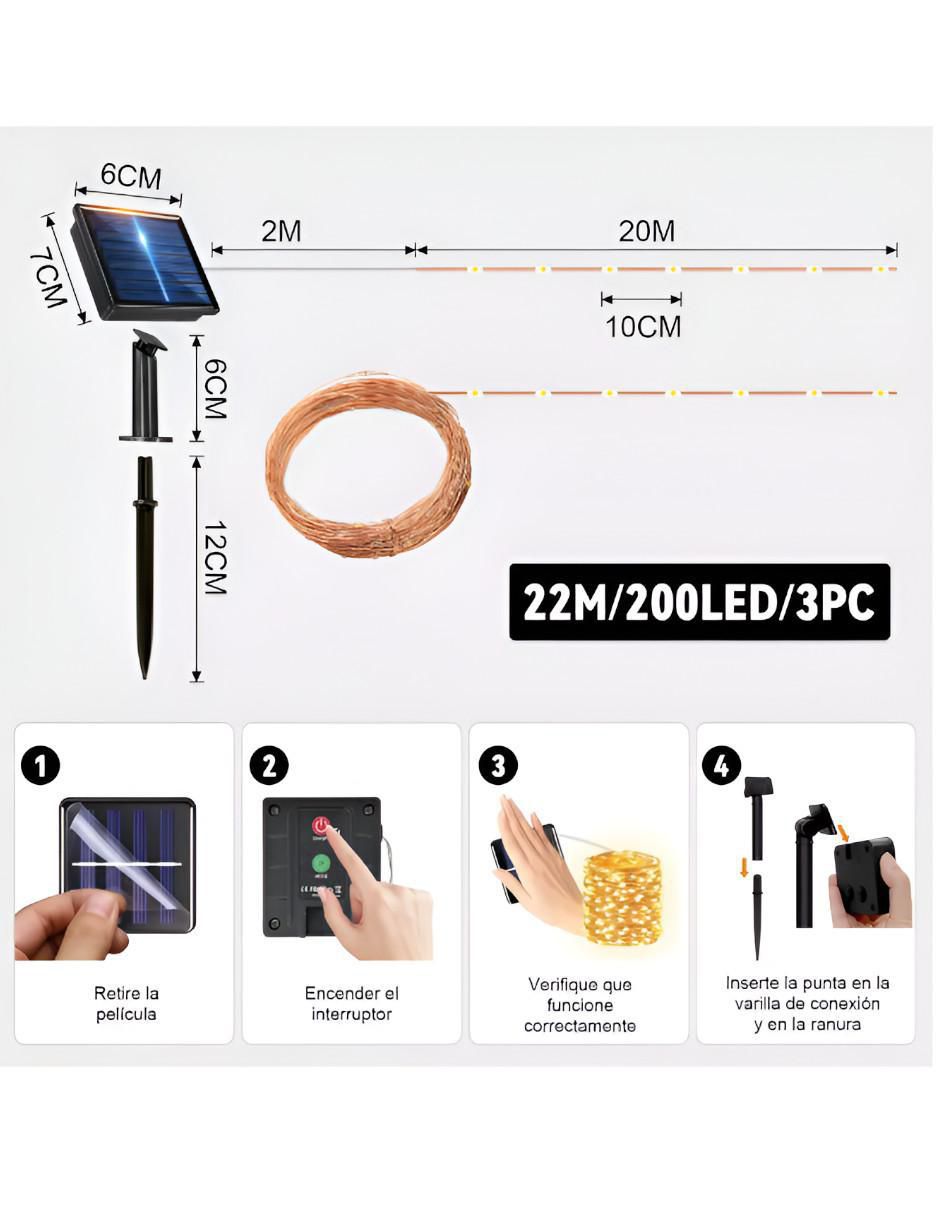 Set luces led ANR1791 5