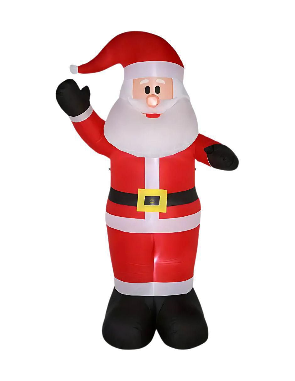 Inflable decorativo forma de santa claus 1