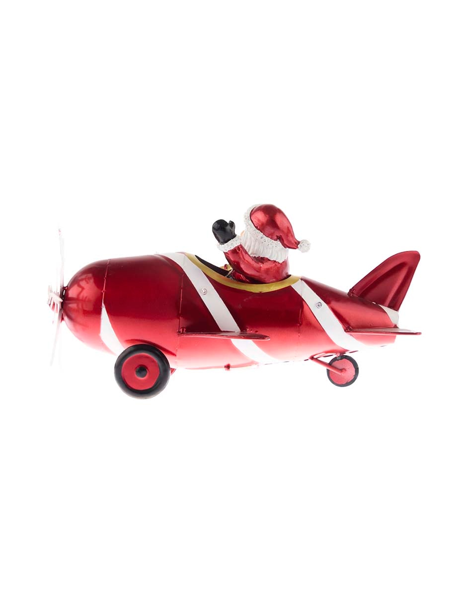 Figura decorativa de Avión de Navidad 4