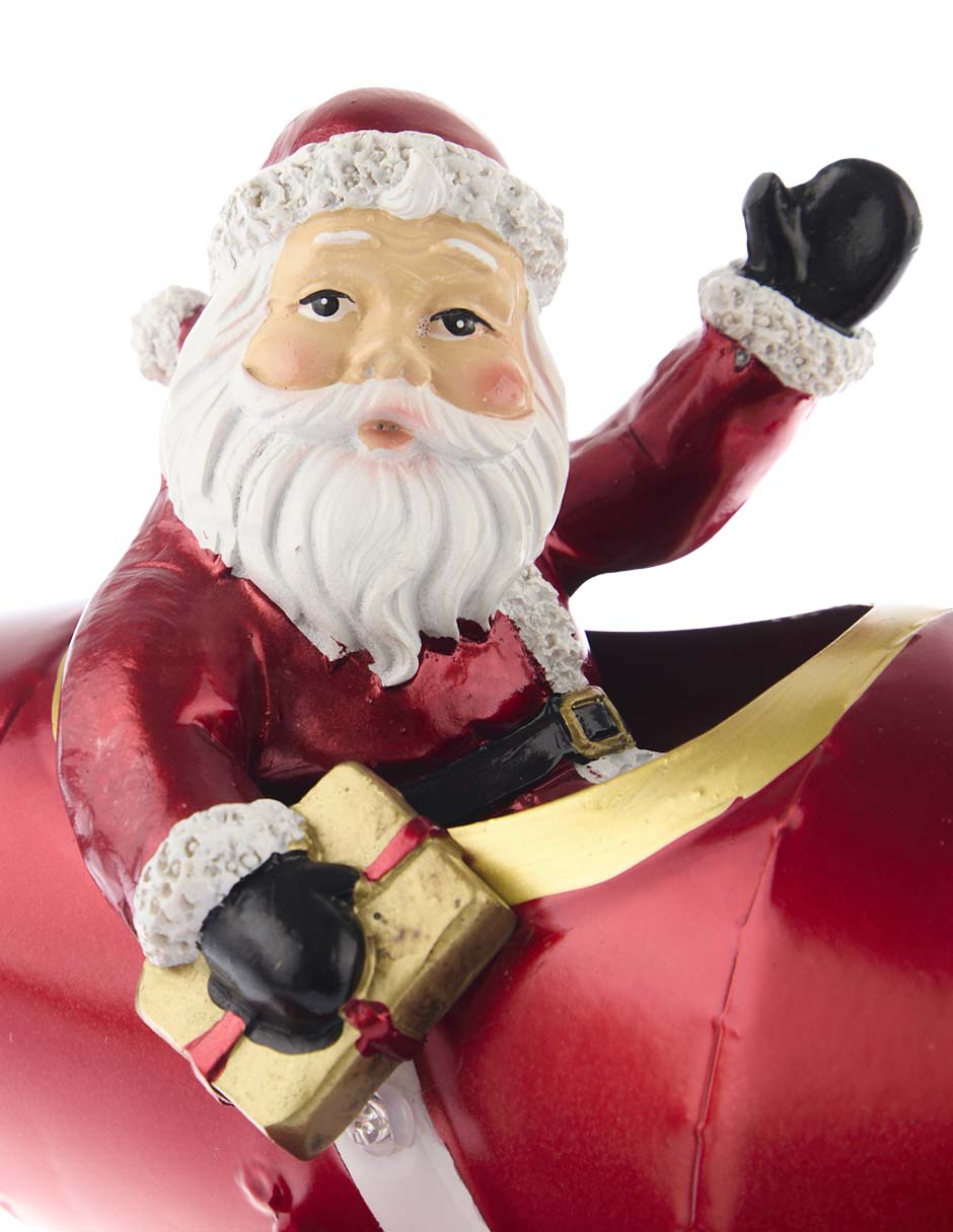 Figura decorativa de Avión de Navidad 5