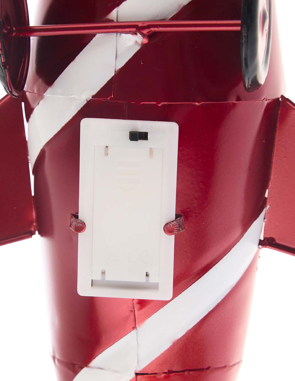 Figura decorativa de Avión de Navidad 6