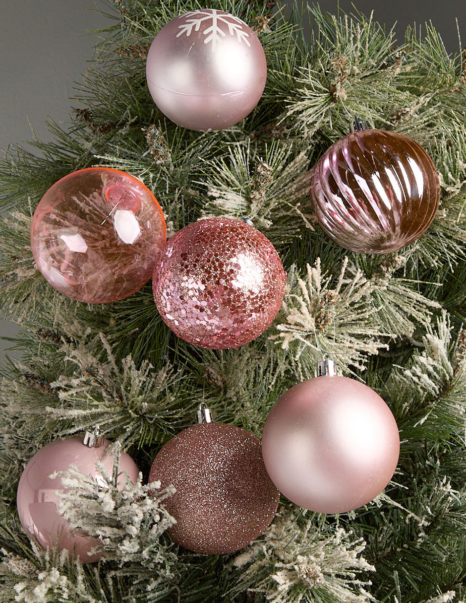 Set de esfera navideña Christmas Spirit con 100 piezas