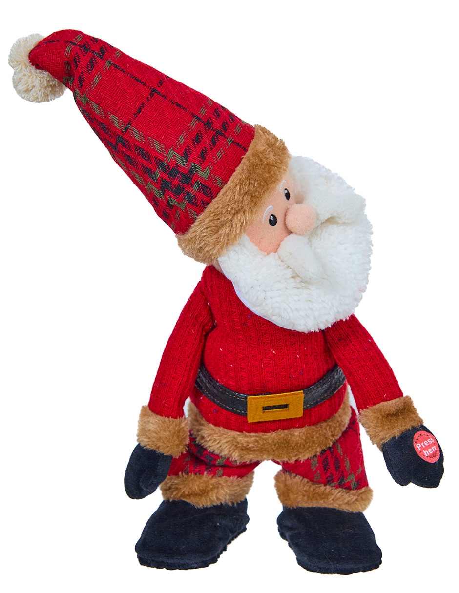 Peluche Juguete De Santa Santa Claus Peluche De Reno NavideÃ±o