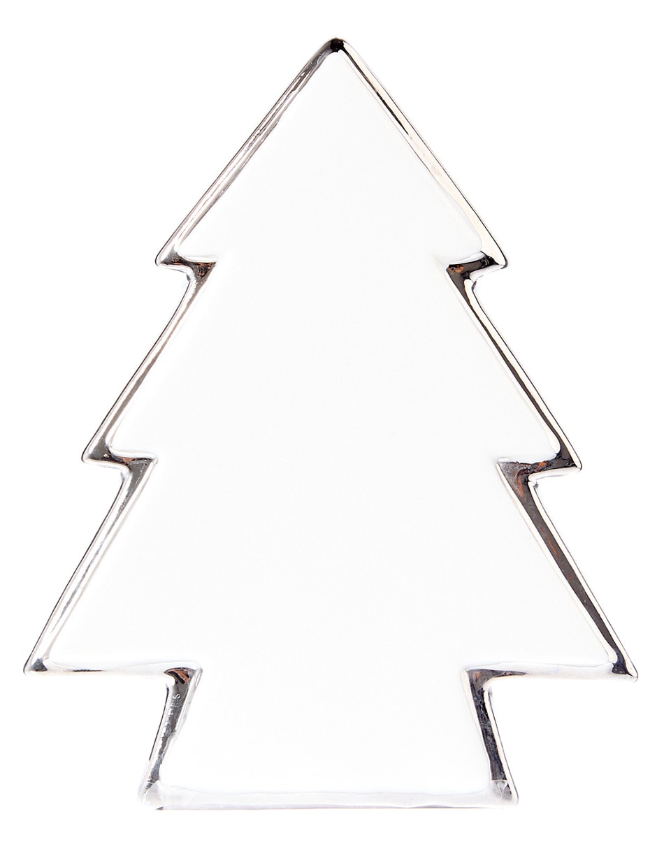 Figura decorativa de pino Navidad de cerámica 3