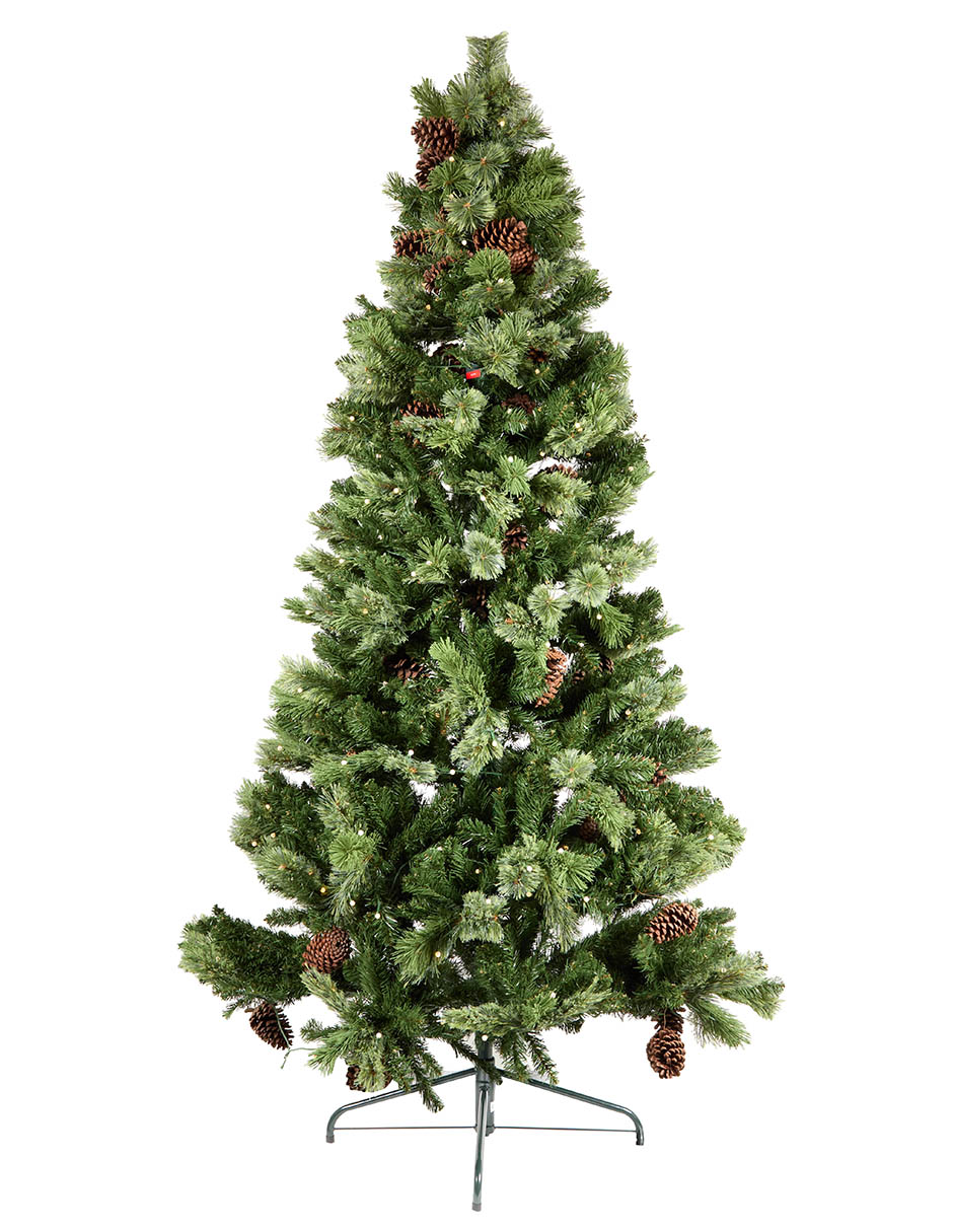 Árbol de navidad con 400 luces