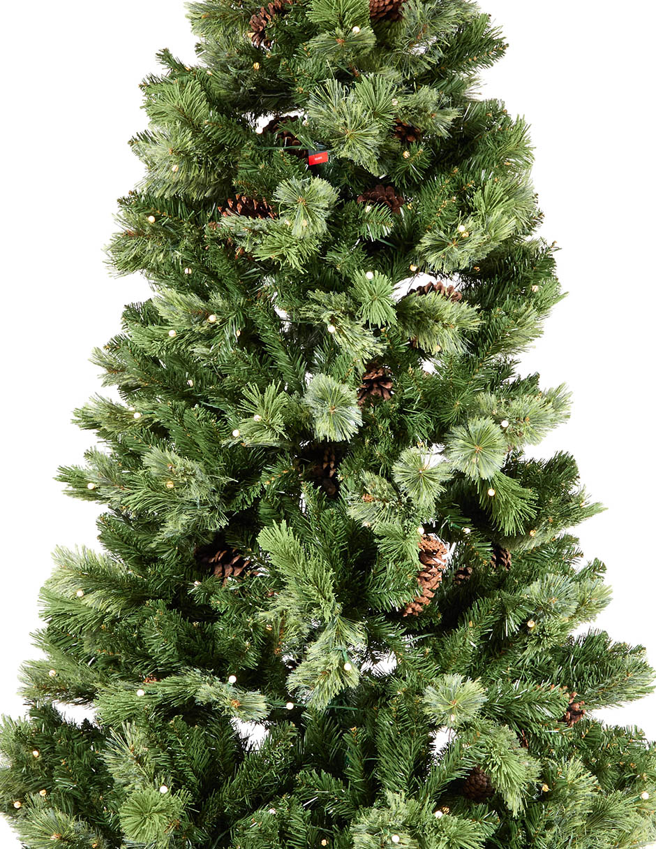 Árbol de navidad con 400 luces 2