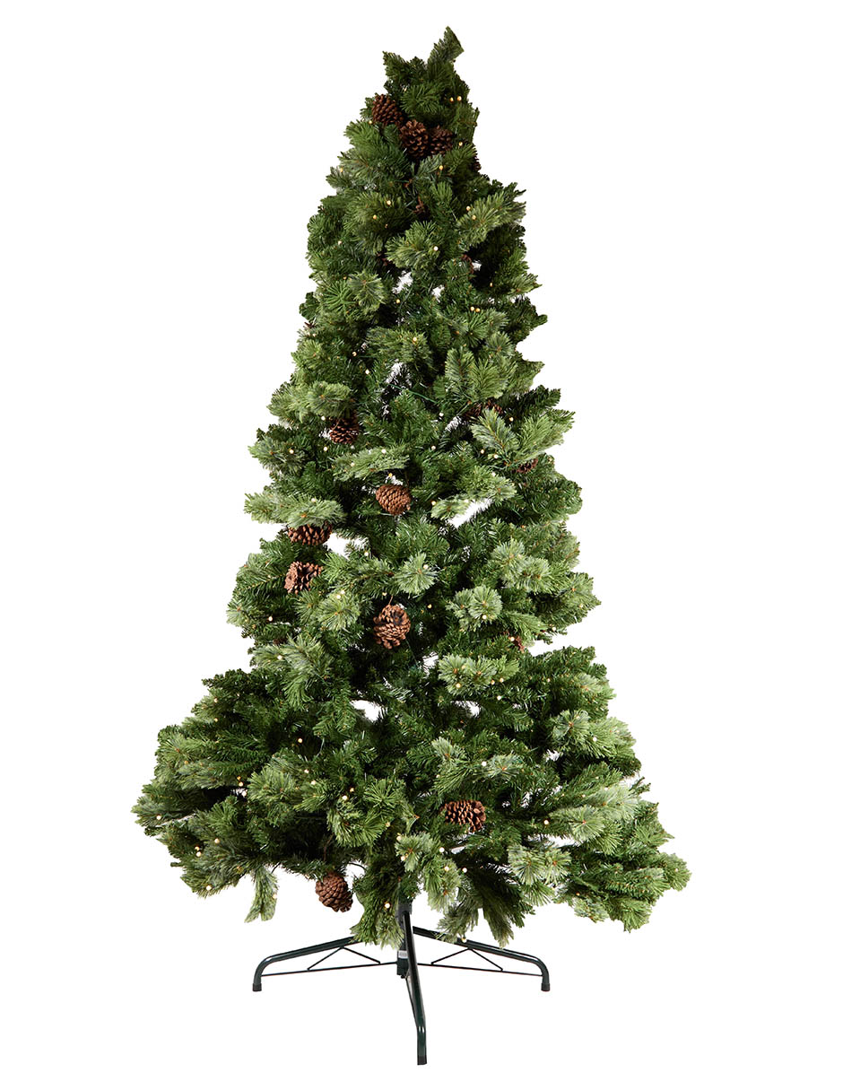 Árbol de navidad con 400 luces