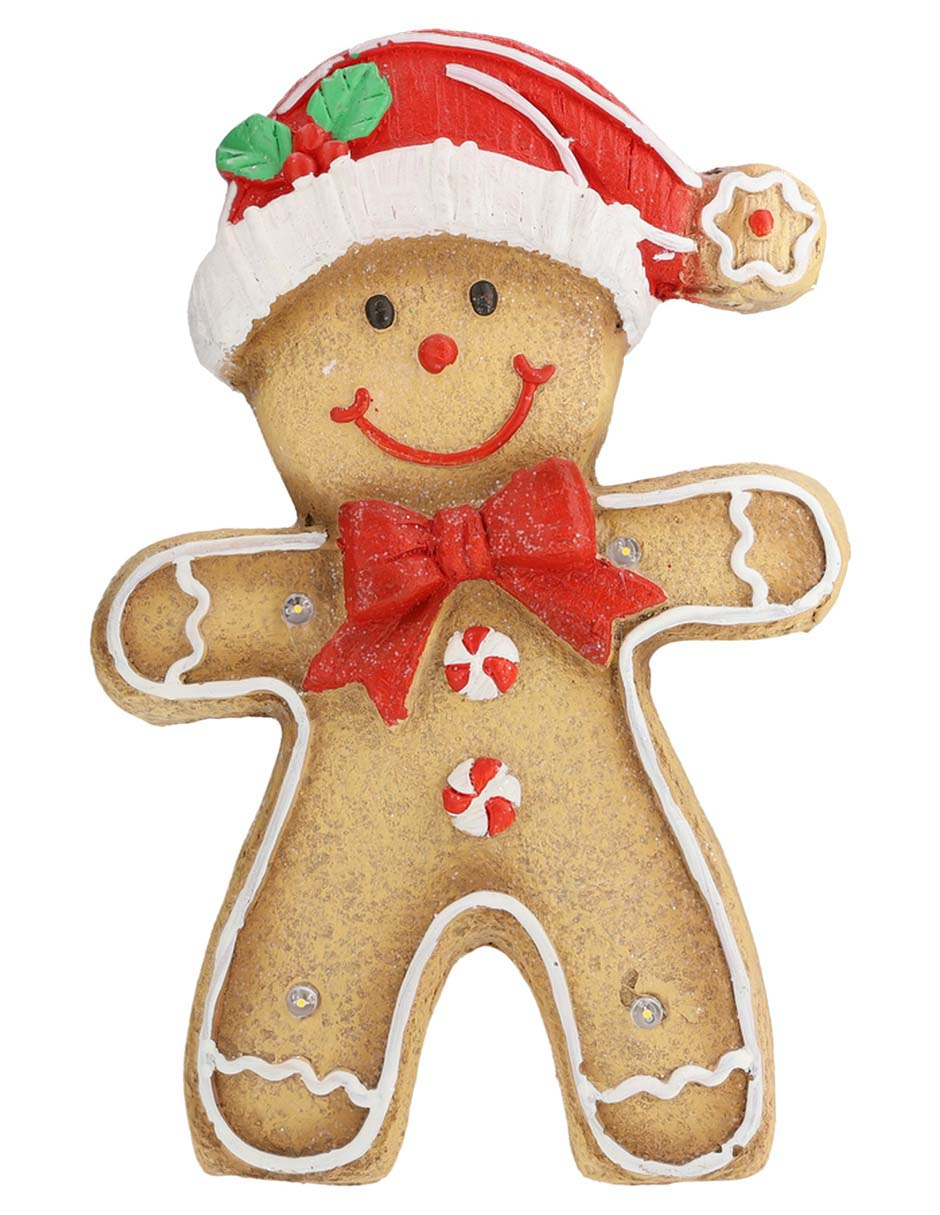 Figura decorativa de galleta de jengibre