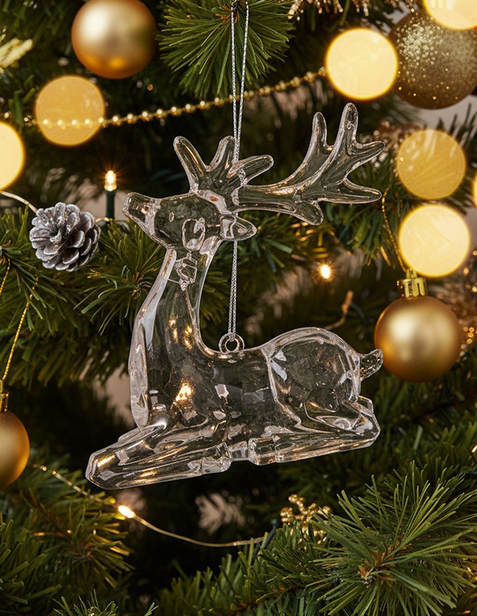 Ornamento navideño reno 2